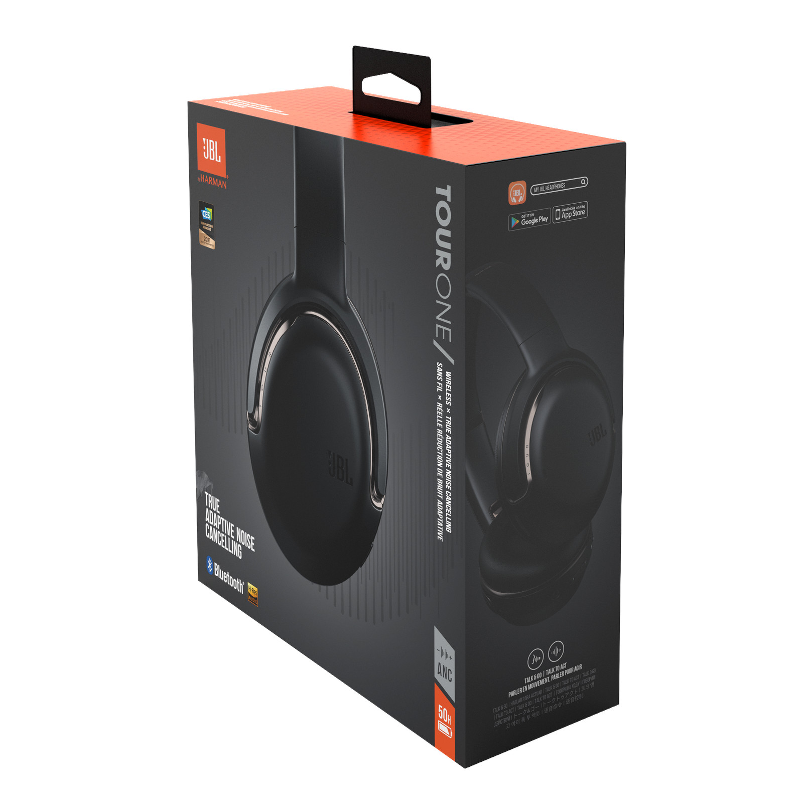 JBL Tour One Wireless Bluetooth Over-Ear Noise Cancelling Headphones Hands-Free