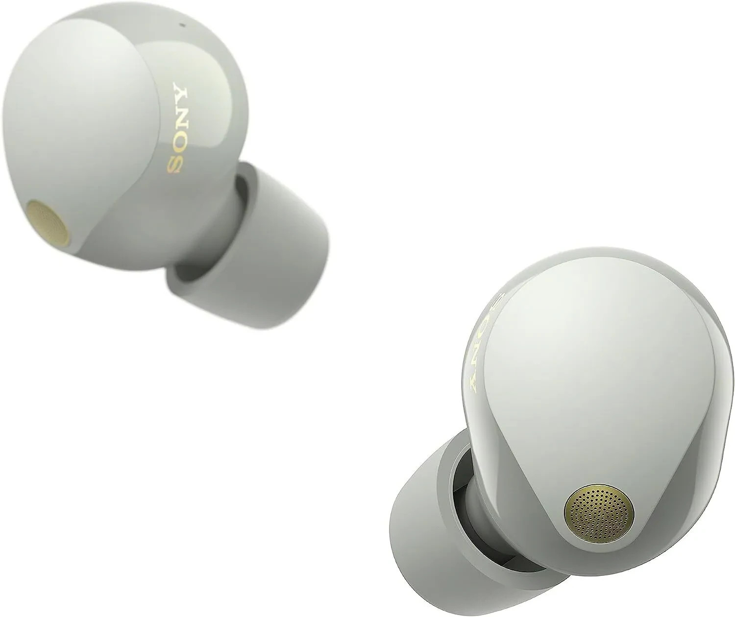 Sony WF-1000XM5/S Replacement LEFT and RIGHT Earbuds SILVER – Case not included