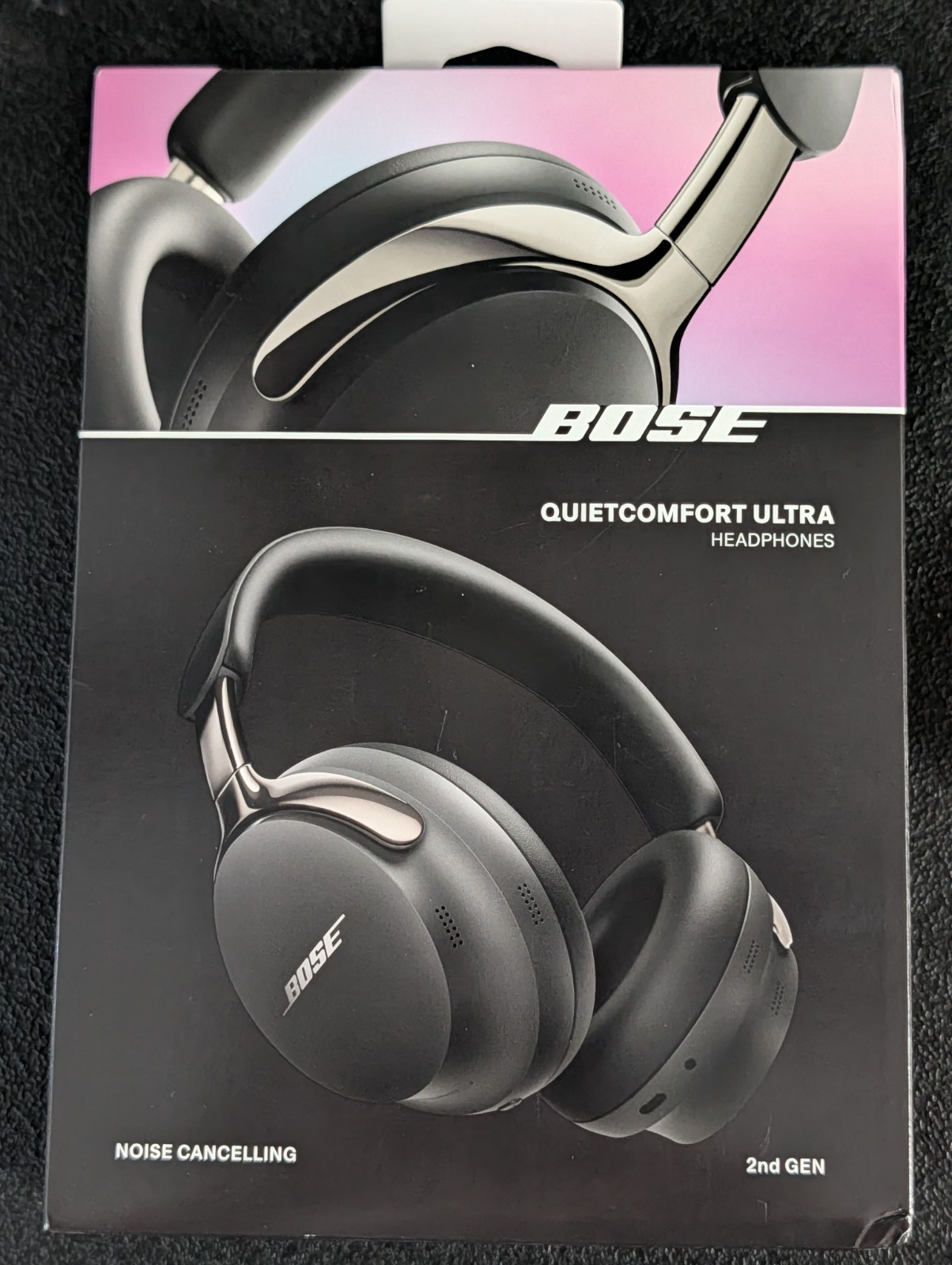 Bose QC Ultra 2nd Gen Headphones – New Open Box Condition – Black
