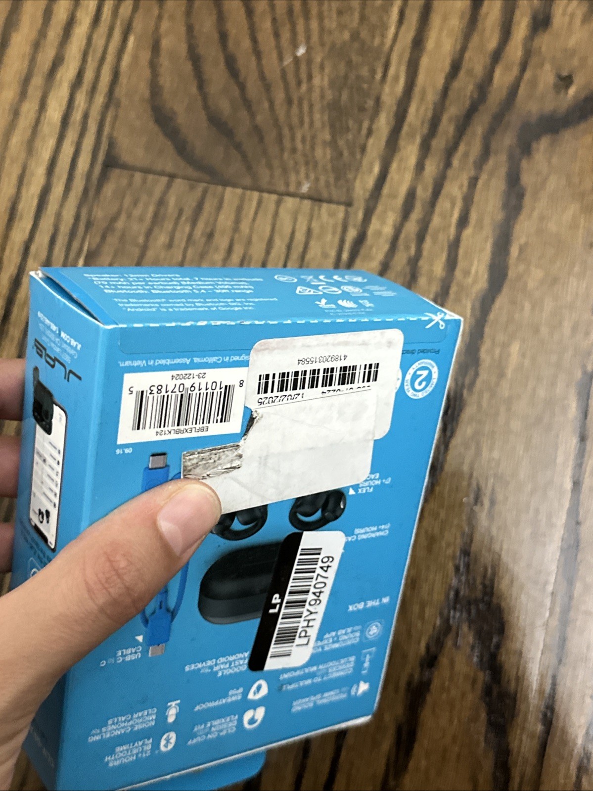 New Sealed JLab Flex Open Earbuds Bluetooth Wireless Air Conduction