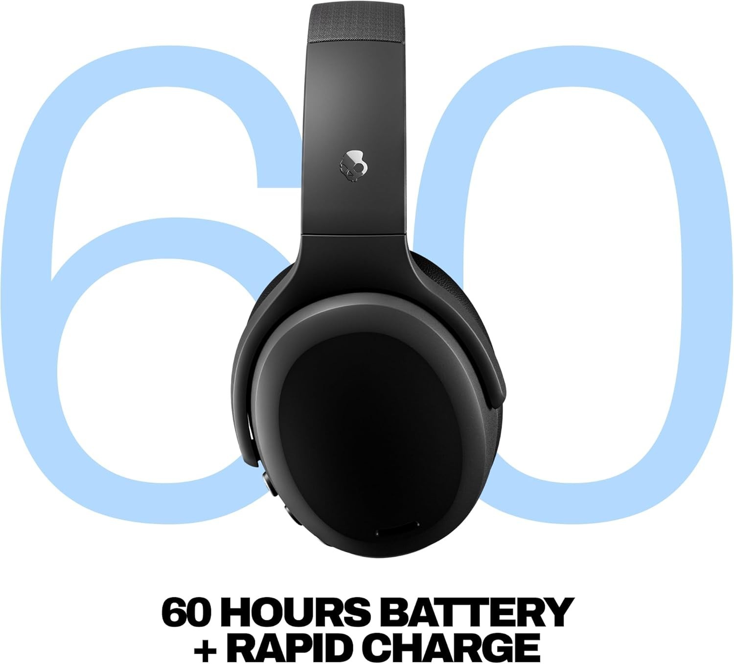 Skullcandy Crusher ANC 2 Bluetooth Wireless Headphones – Black (S6CAW-R740)