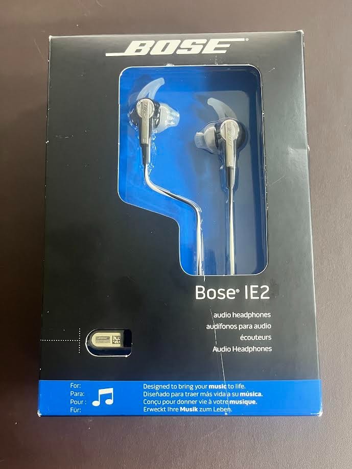 BOSE IE2 Audio Headphones Brand New *Sealed*