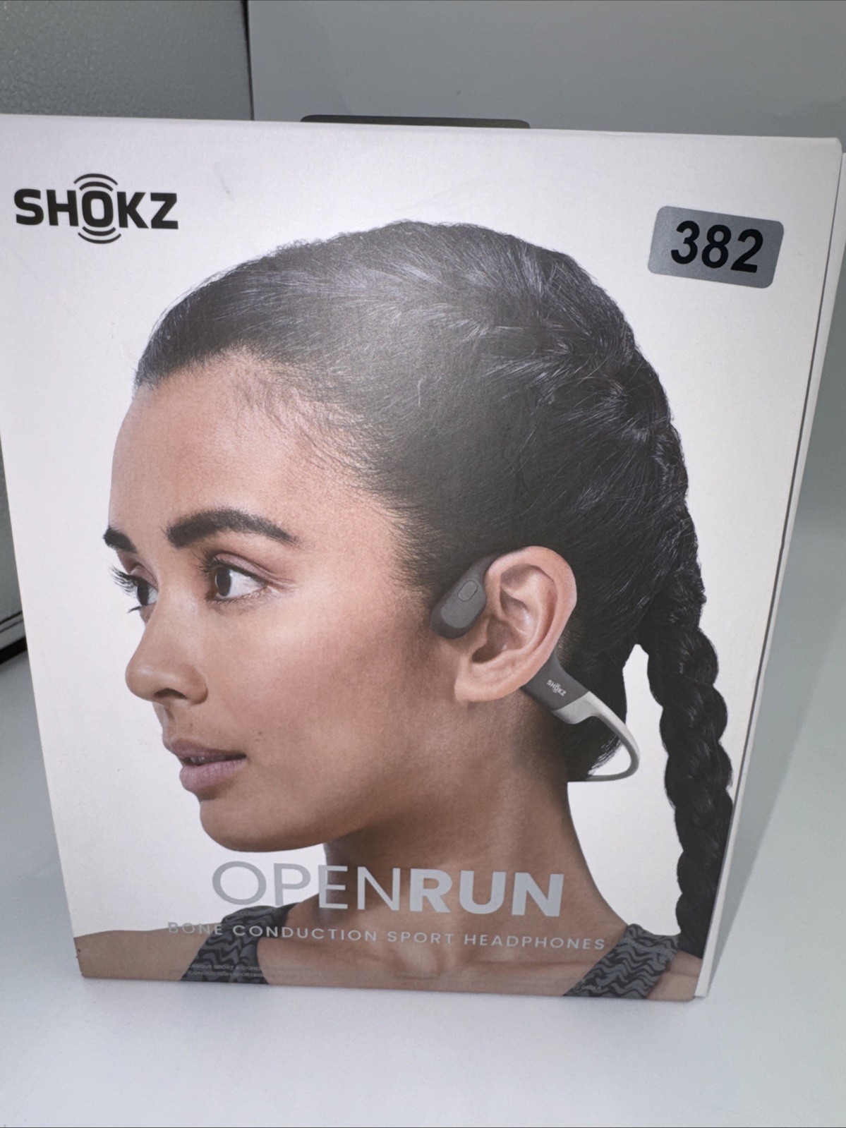 SHOKZ OpenRun S803 – Open-Ear Bluetooth Bone Conduction Sport Headphones | Grey