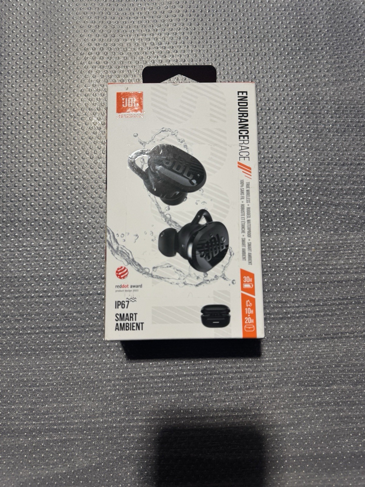 JBL Endurance Race TWS True Wireless In-Ear Sport Headphones – Black