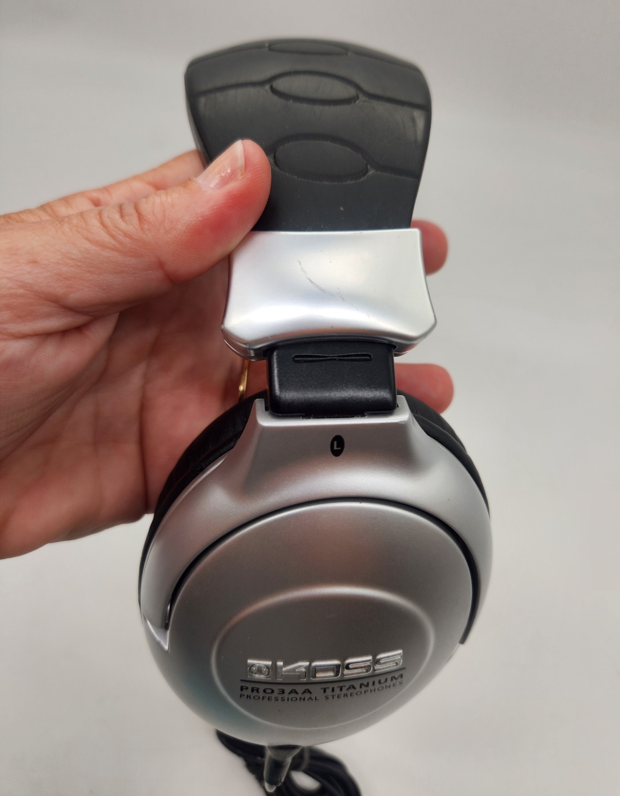 KOSS Pro 3 AA Titanium Headphones Tested & Working