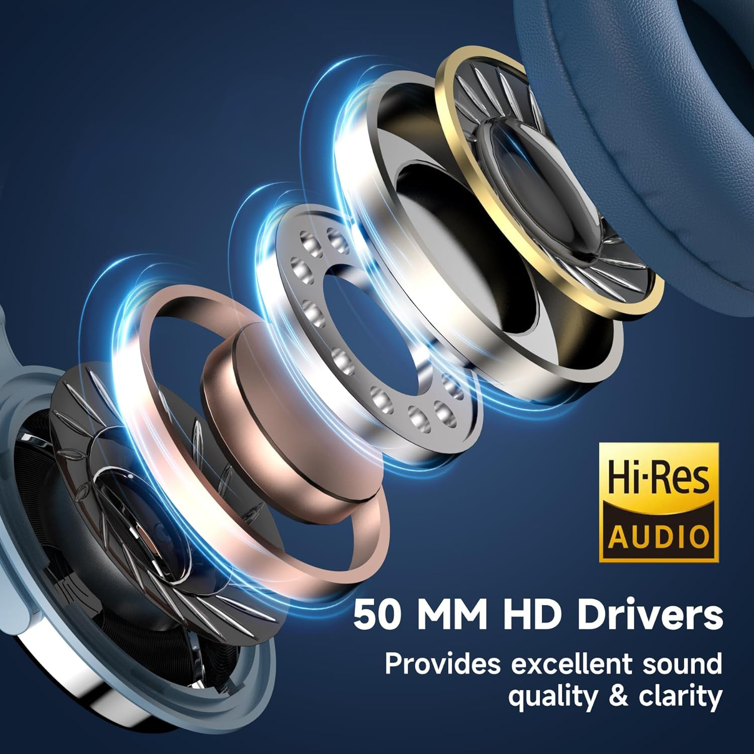 Wired over Ear Headphones Hi-Res Studio Monitor & Mixing DJ Stereo
