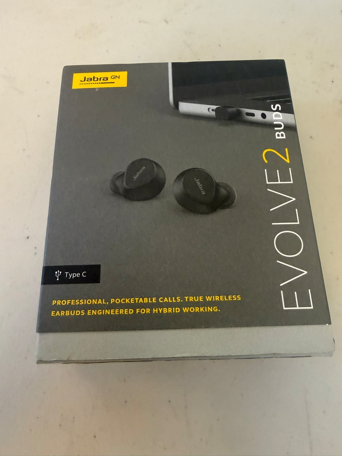 *JABRA* Jabra GN Evolve2 Buds Type C 20797-999-899 NEW