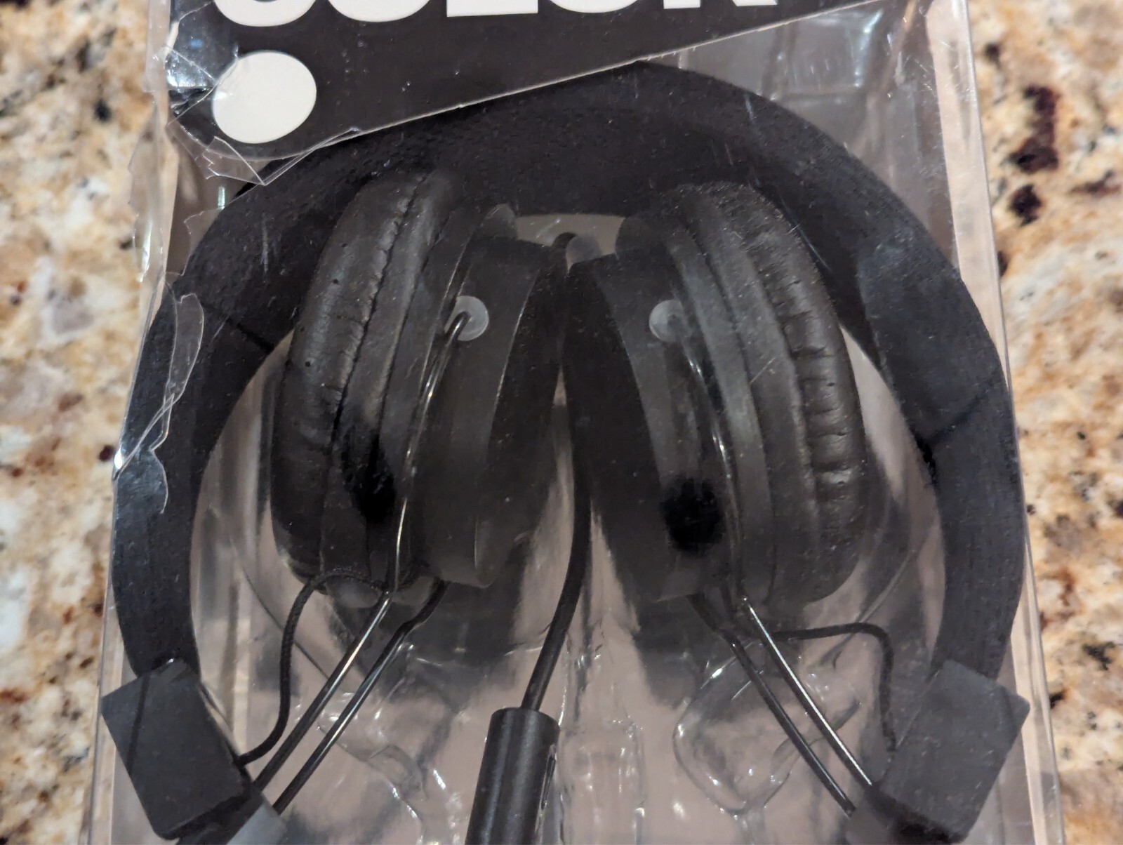 COLOR Fashion Ep05 3.5 Mm Headphones Microphone Black