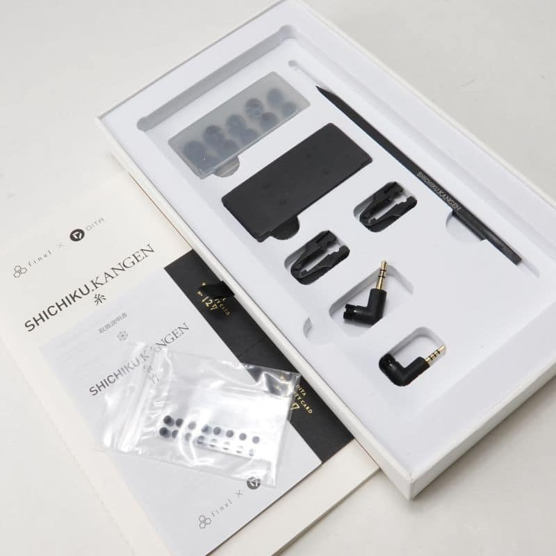 final x DITA SHICHIKU.KANGEN IEM In-Ear Monitors Earphones Used Japan