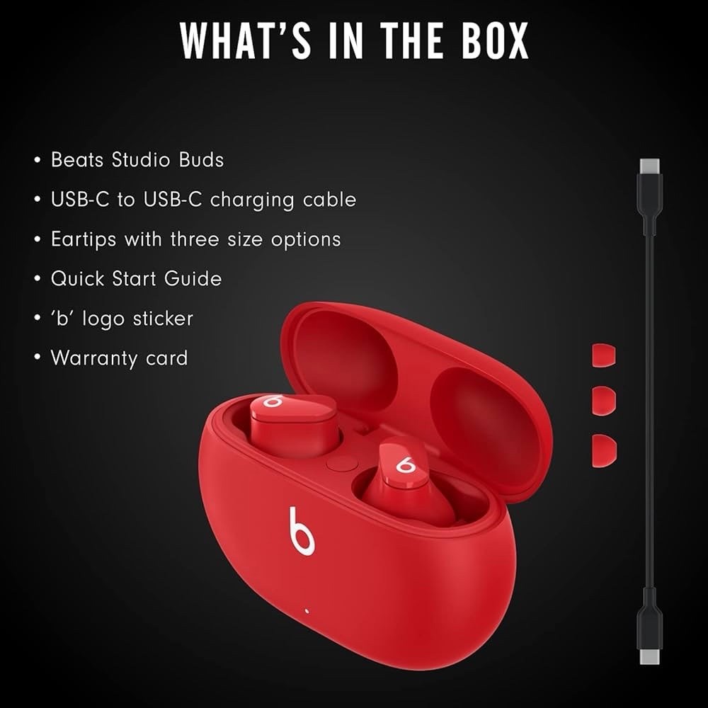 Beats by Dr. Dre Studio Buds – Red
