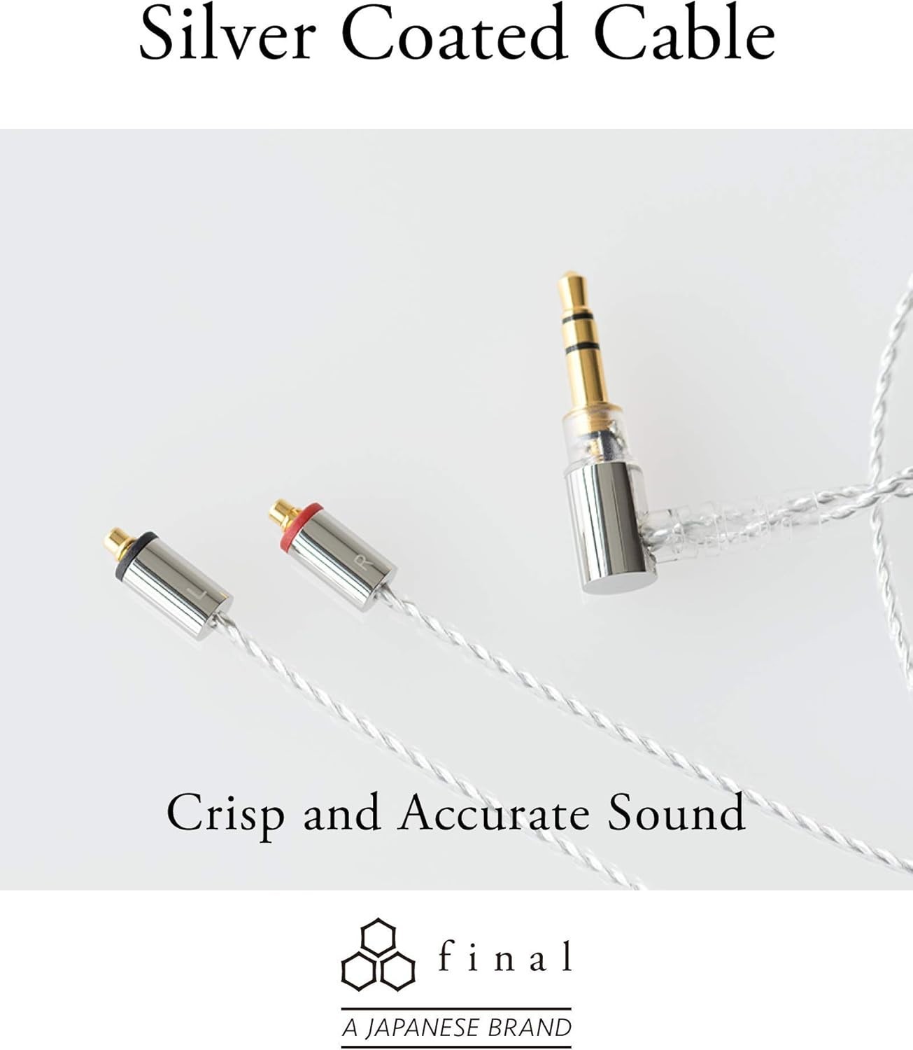 final E5000 Premium In-Ear Monitor Stainless Steel Housing MMCX Hi-Res