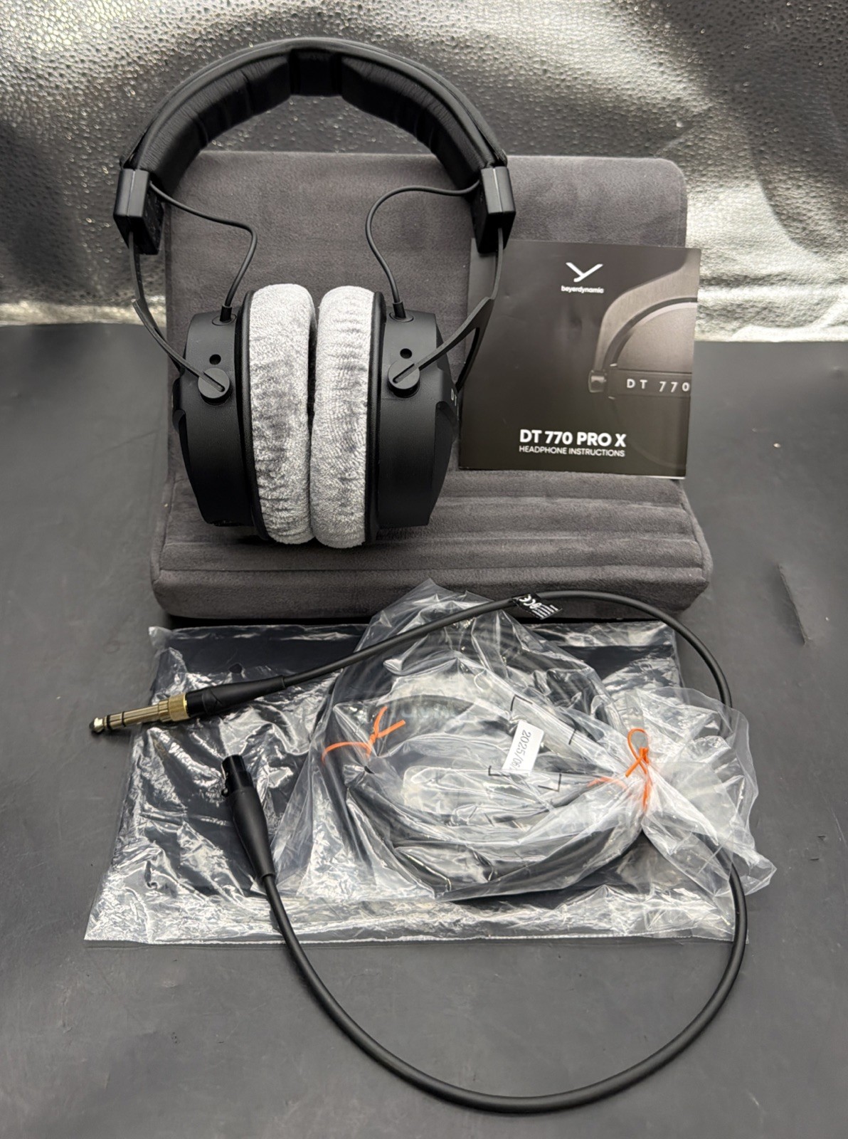 Beyerdynamic DT 770 PRO X Closed Back Wired Studio Headphones -Black/Grey