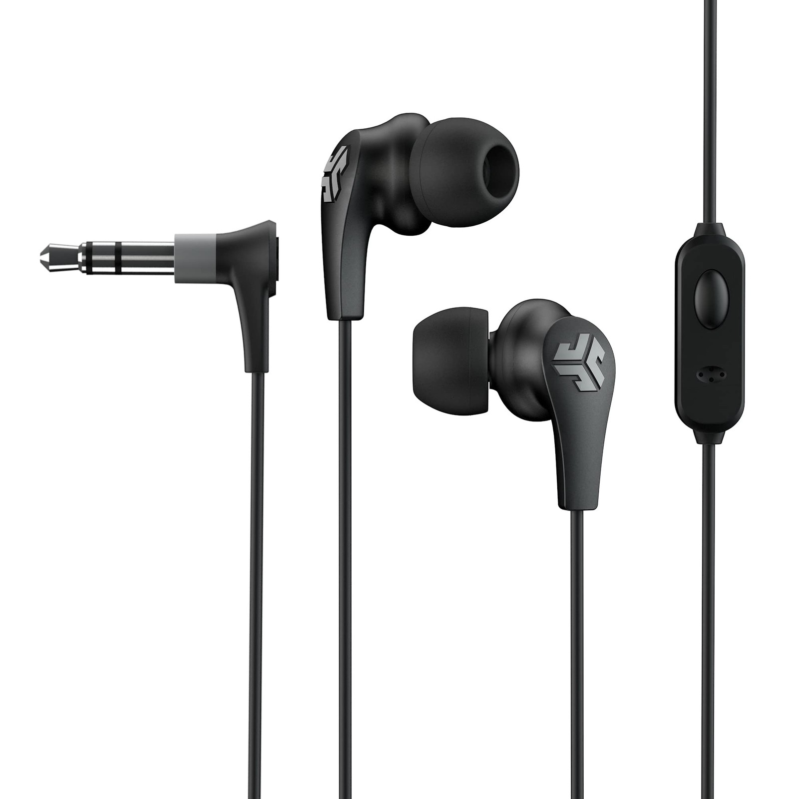 JLab JBuds Pro Earbuds, In Ear, 10mm Drivers, Obsidian, Music Controls, Custom
