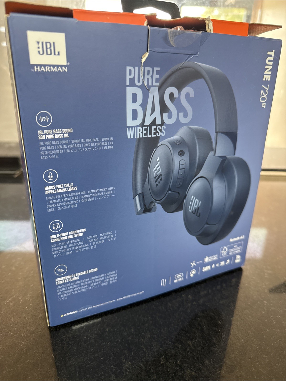 JBL TUNE 720BT OVER-EAR WIRELESS (I99012679)
