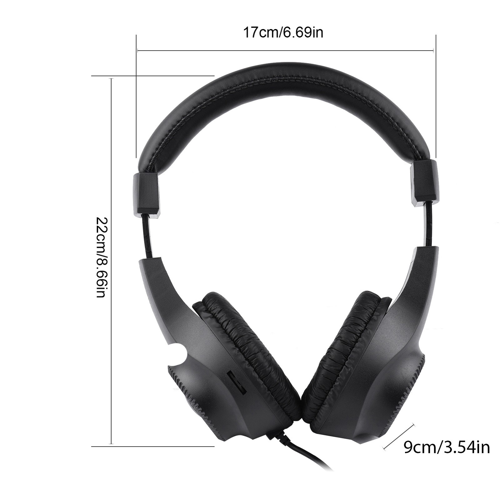 6.5mm Headphones 32Ohms 110dB 2m Cord Professional Monitoring for Guitar Amp