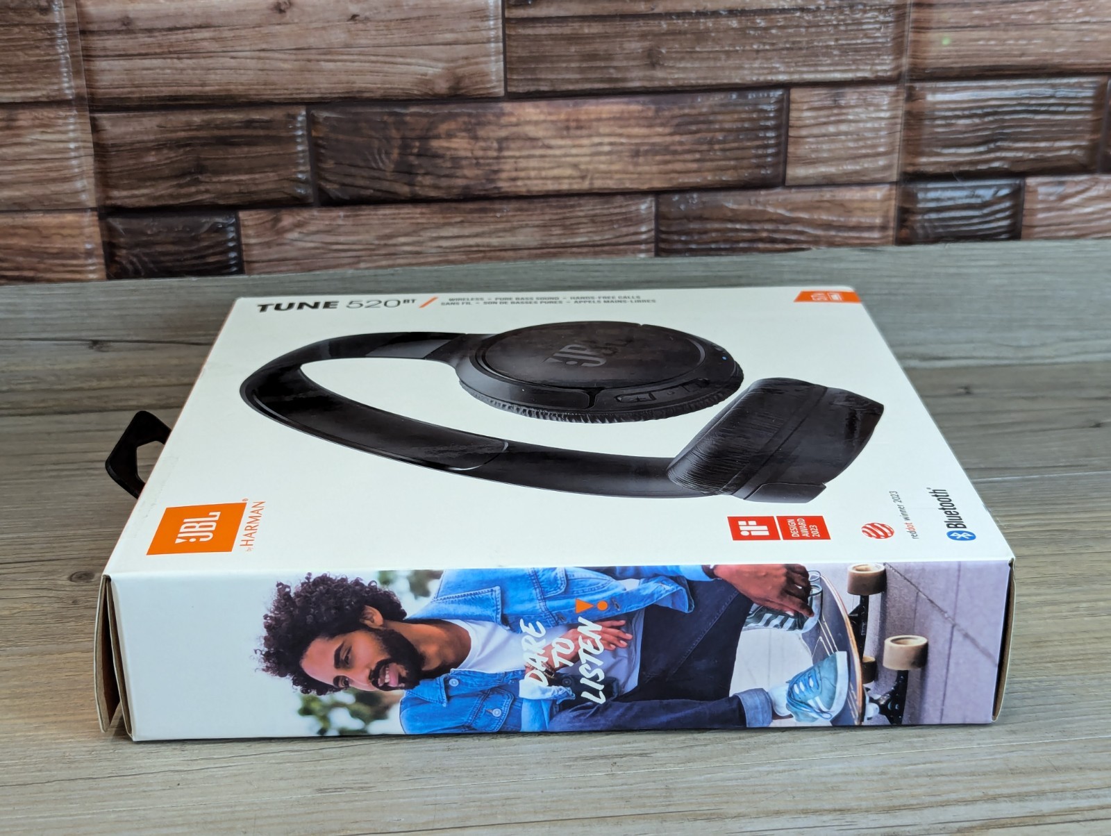 JBL Wireless Bluetooth On-Ear Headphones Tune 520BT Harman 2025 In Box W/ Manual