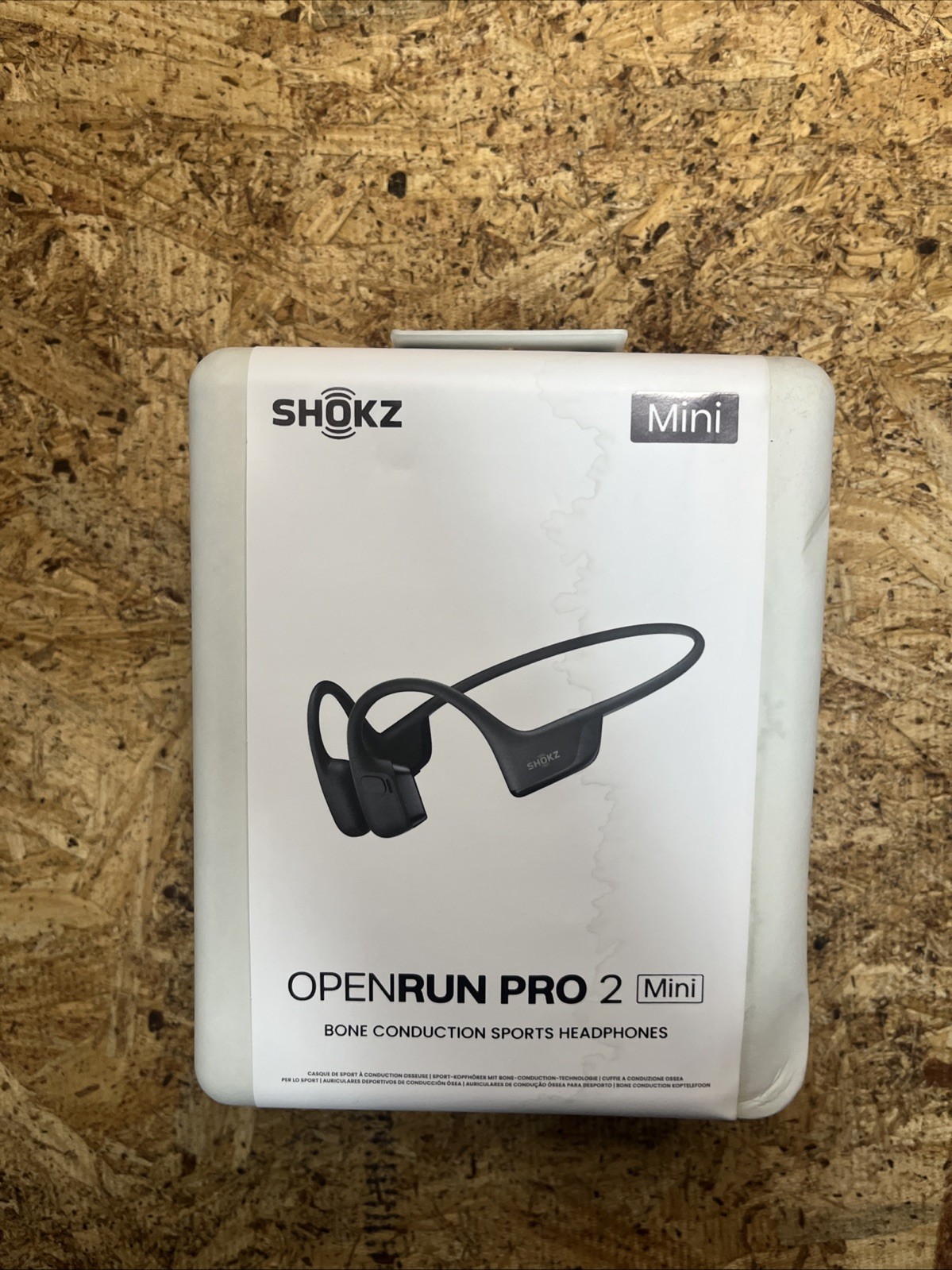 Shokz OpenRun Pro 2 Mini Bone Conduction Sports Headphones Black Open Ear Mini