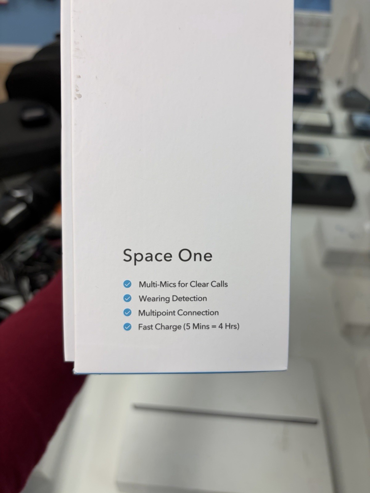 Soundcore Space One Wireless Headphones open box