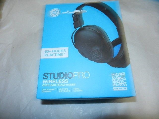 New no warranty JLab Studio Pro Wireless over-Ear Headphones bluetooth 50+ hours