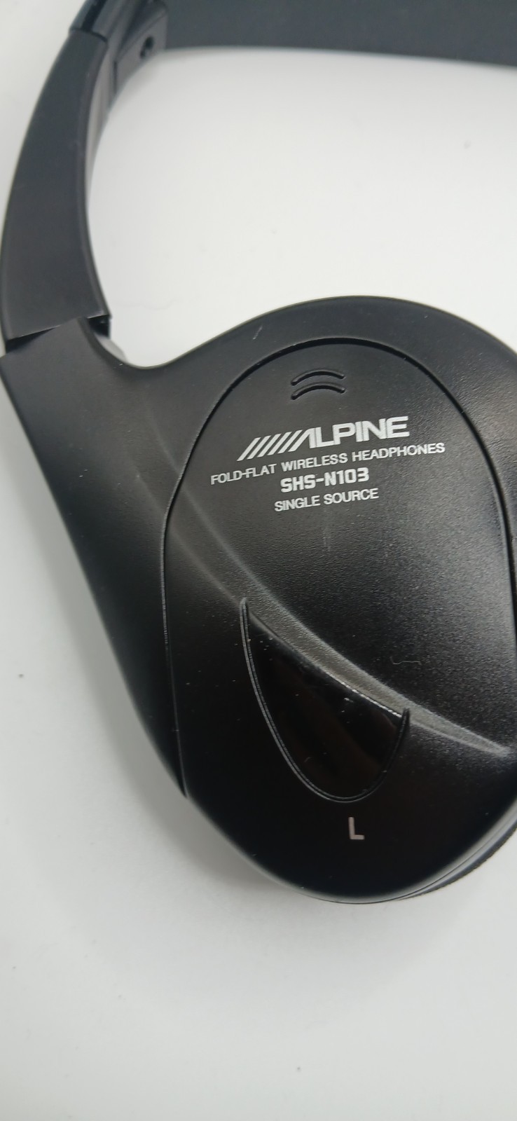 Alpine Audio SHS-N103 Single Source Wireless Mobile Media Headphones Works Clean