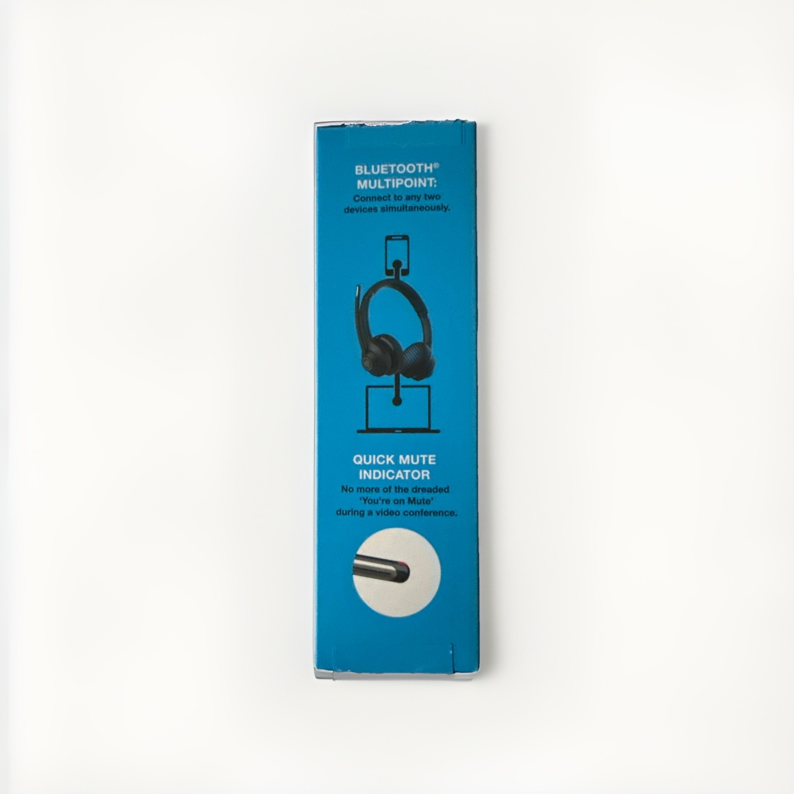 JLab Go Work HBGOWORKRBLK4 Wireless On-Ear Headphones