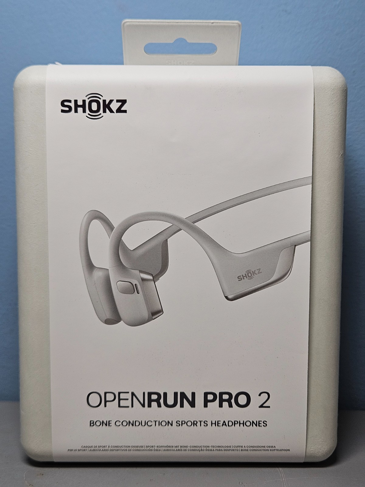 Shokz Openrun Pro 2 Bone Conduction Sports Headphones Silver – New & Sealed