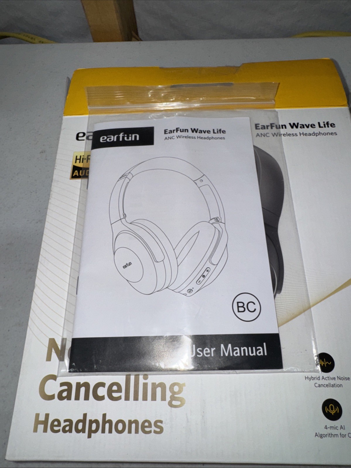 EarFun Wave Life Active Noise Canceling Headphones