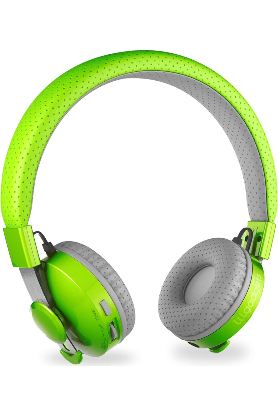 LilGadgets Untangled Pro Wireless Headphones Bluetooth Green for Kids NEW