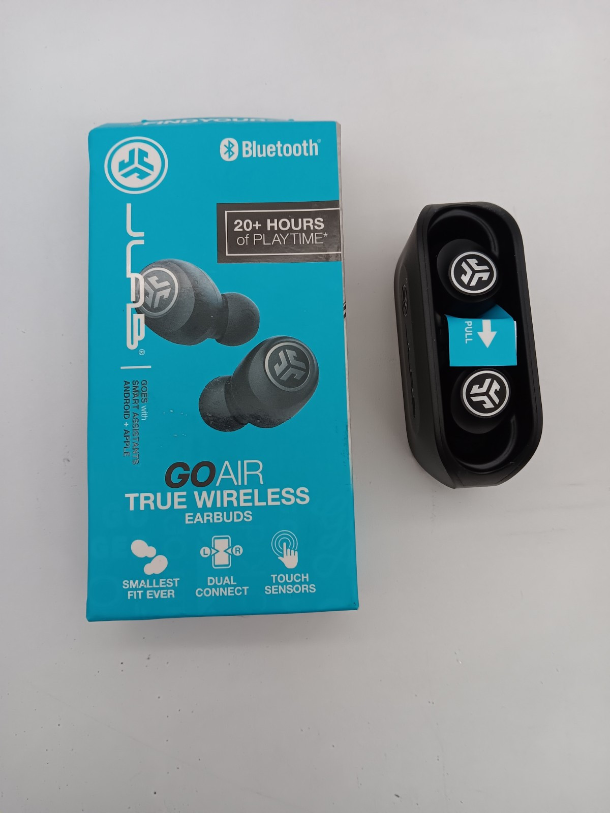 JLab Audio EBGOAIRRBLK82 In the Ear Headphones – Black
