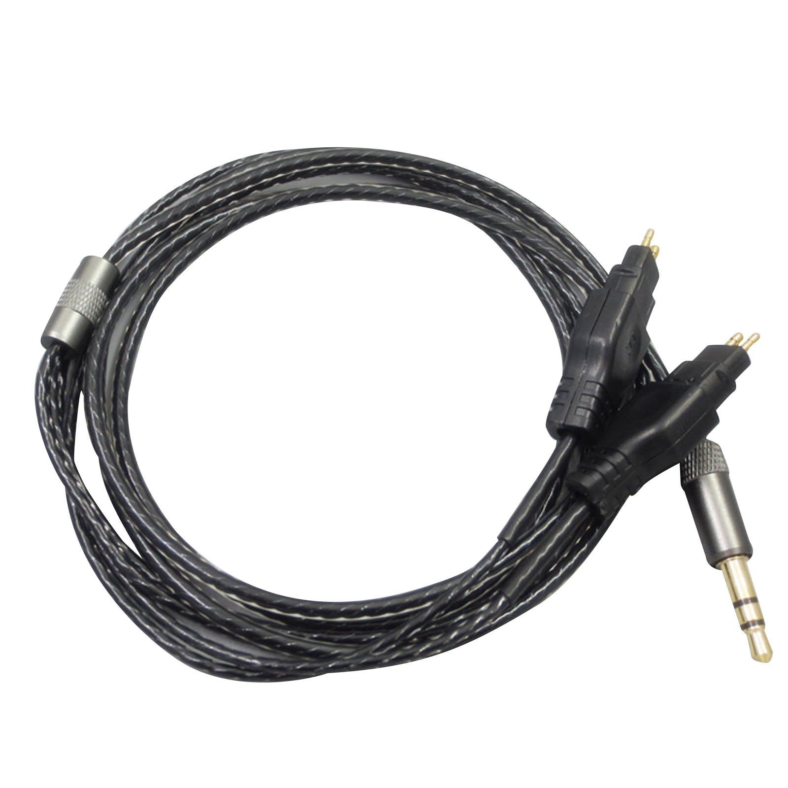 1.2m 3.5mm Jack Repair Auto Cable For Sennheiser HD414 HD430 HD650 HD600 HD580