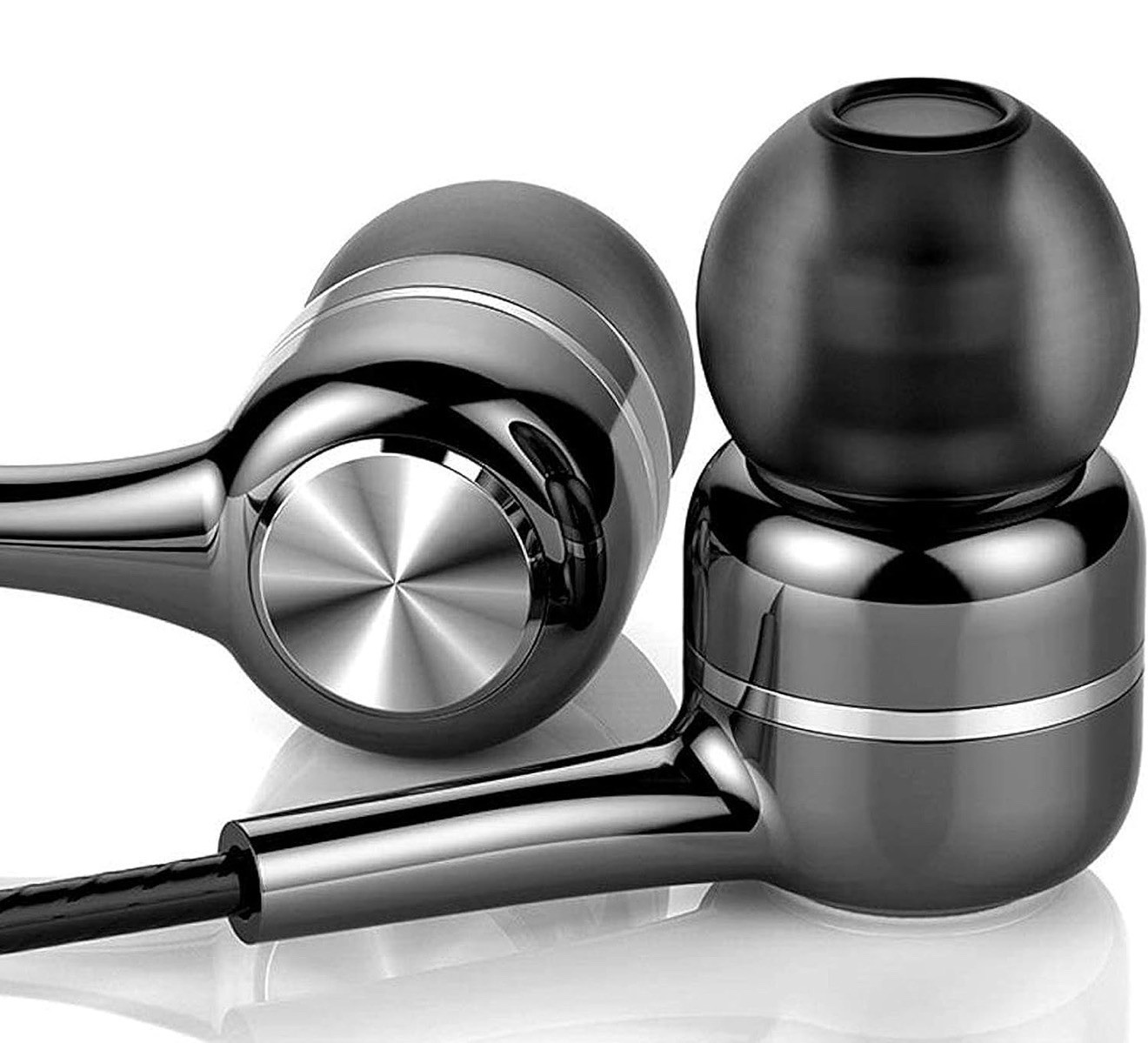 8 Pairs Wired Earbuds with Microphone & Volume Control, in Ear Earphone 3.5mm