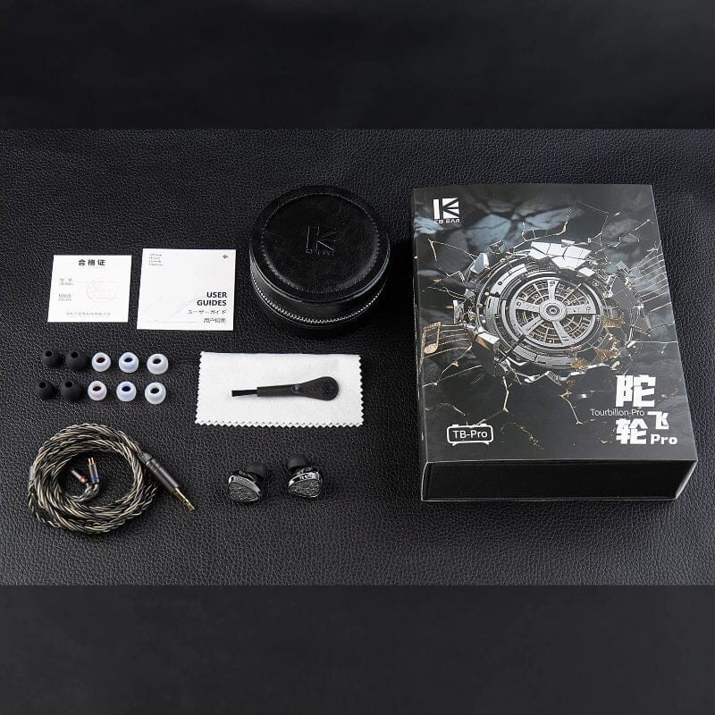 KBEAR TB-PRO PU+PEEK+DLC Composite Diaphragm Dynamic Driver IEM Earphones