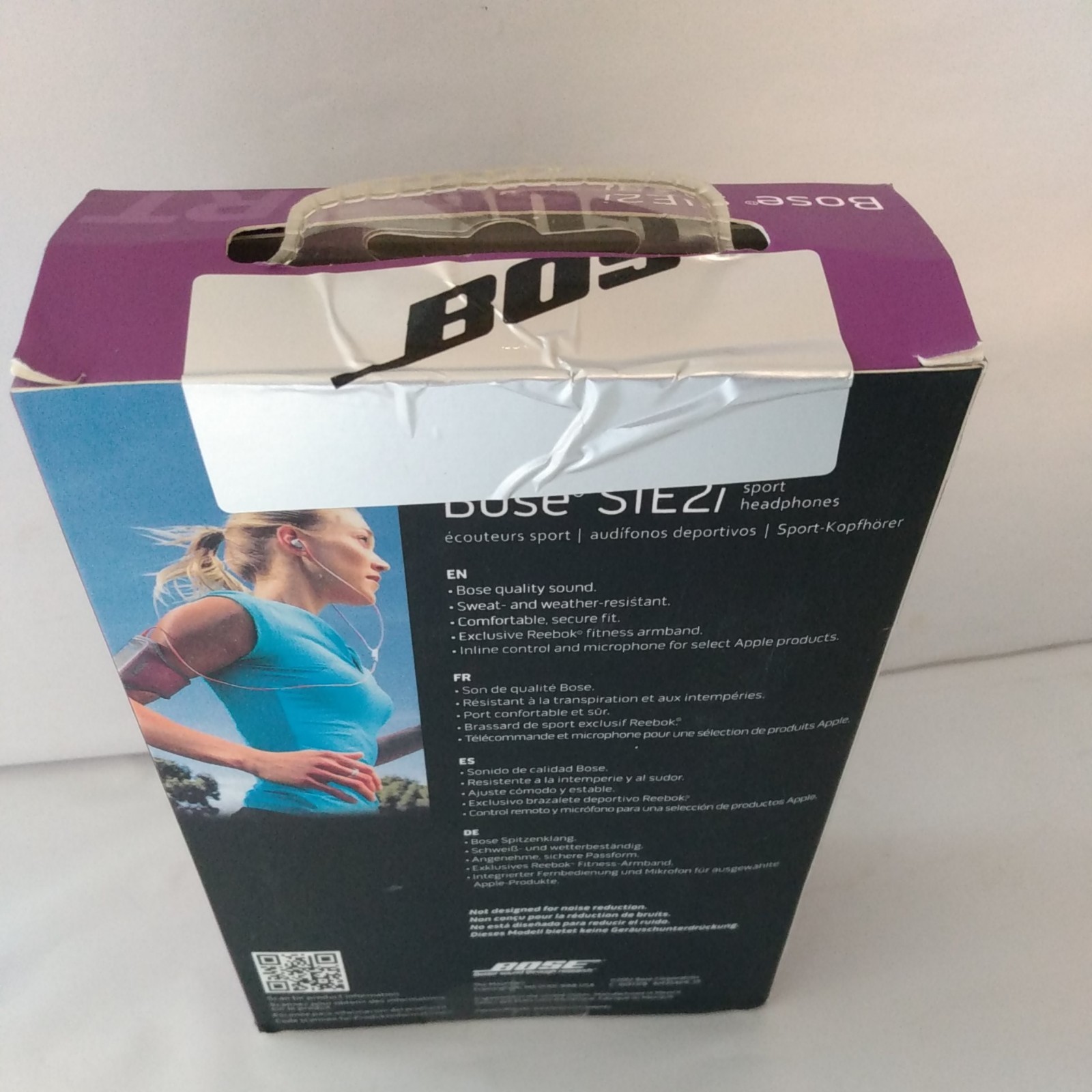 Bose SIE2i Sport Headphones Purple New In Box