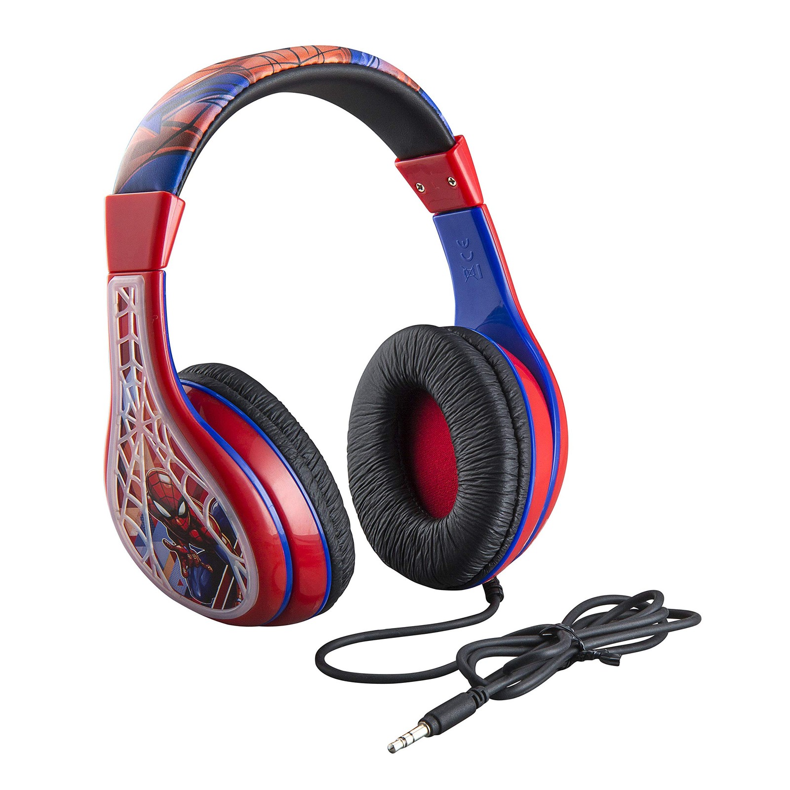 Spiderman Headphones with 3.5mm Audio Jack, Wired Headphones for School, Home…