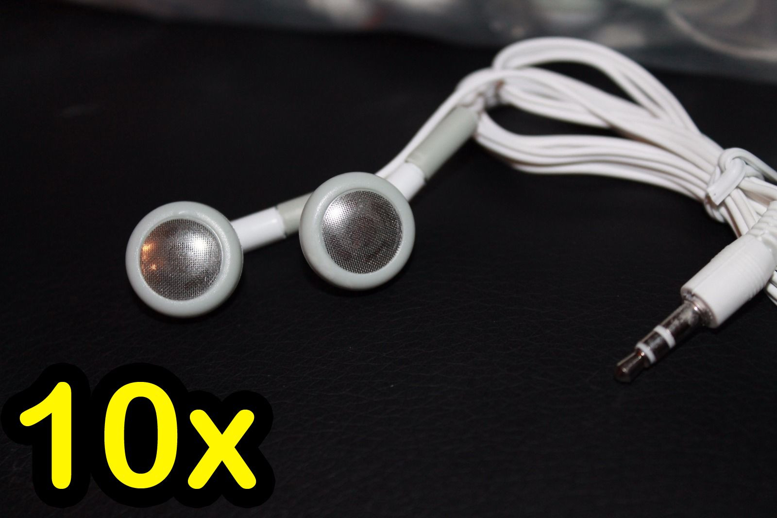 Pack of 10 – 3.5mm Earbuds / Headphones / Earphones