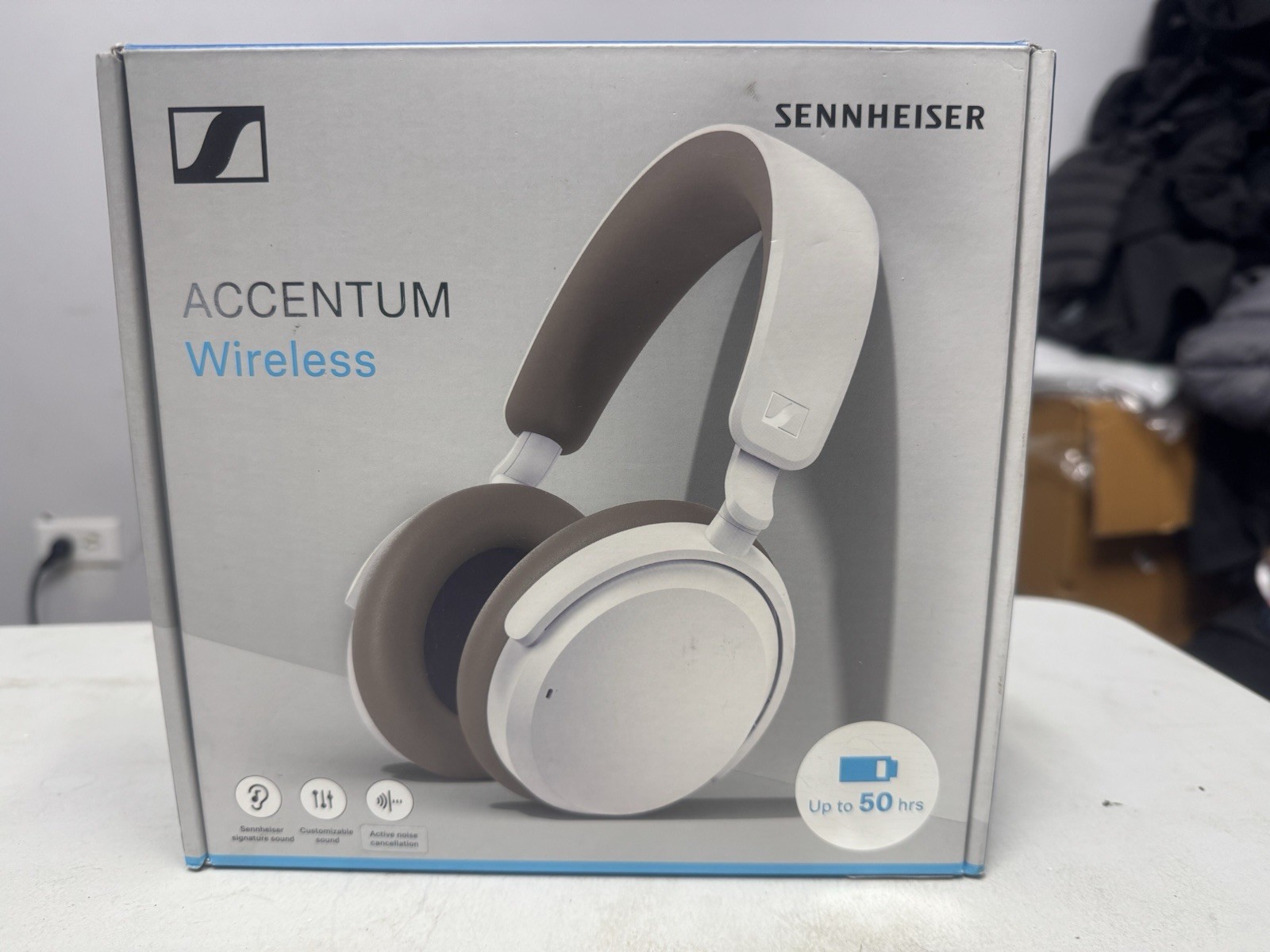 Sennheiser Accentum Wireless Headphones – White