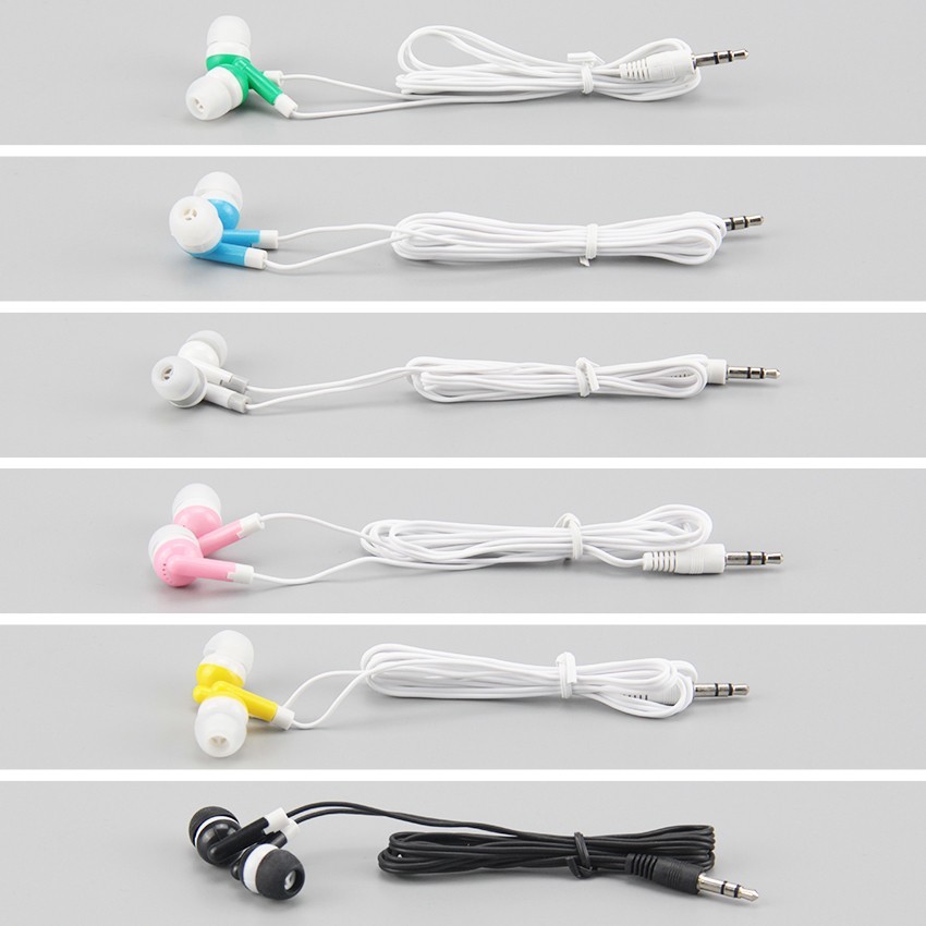 3.5mm In-ear Earbuds Headphones – Wired AUX Jack Earphone Stereo Great for Kids!