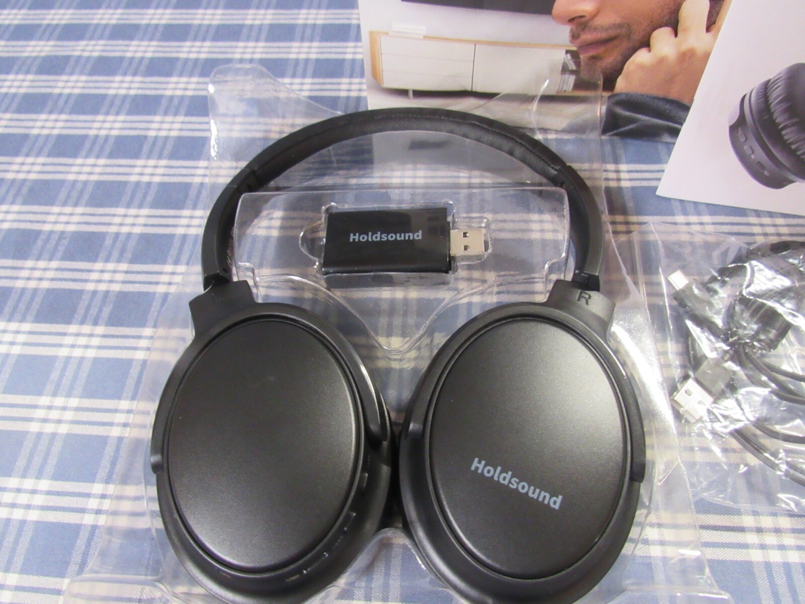 Tianfucen Wireless Headphones for TV BKM400 (New Open Box) FAST FREE SHIPPING.