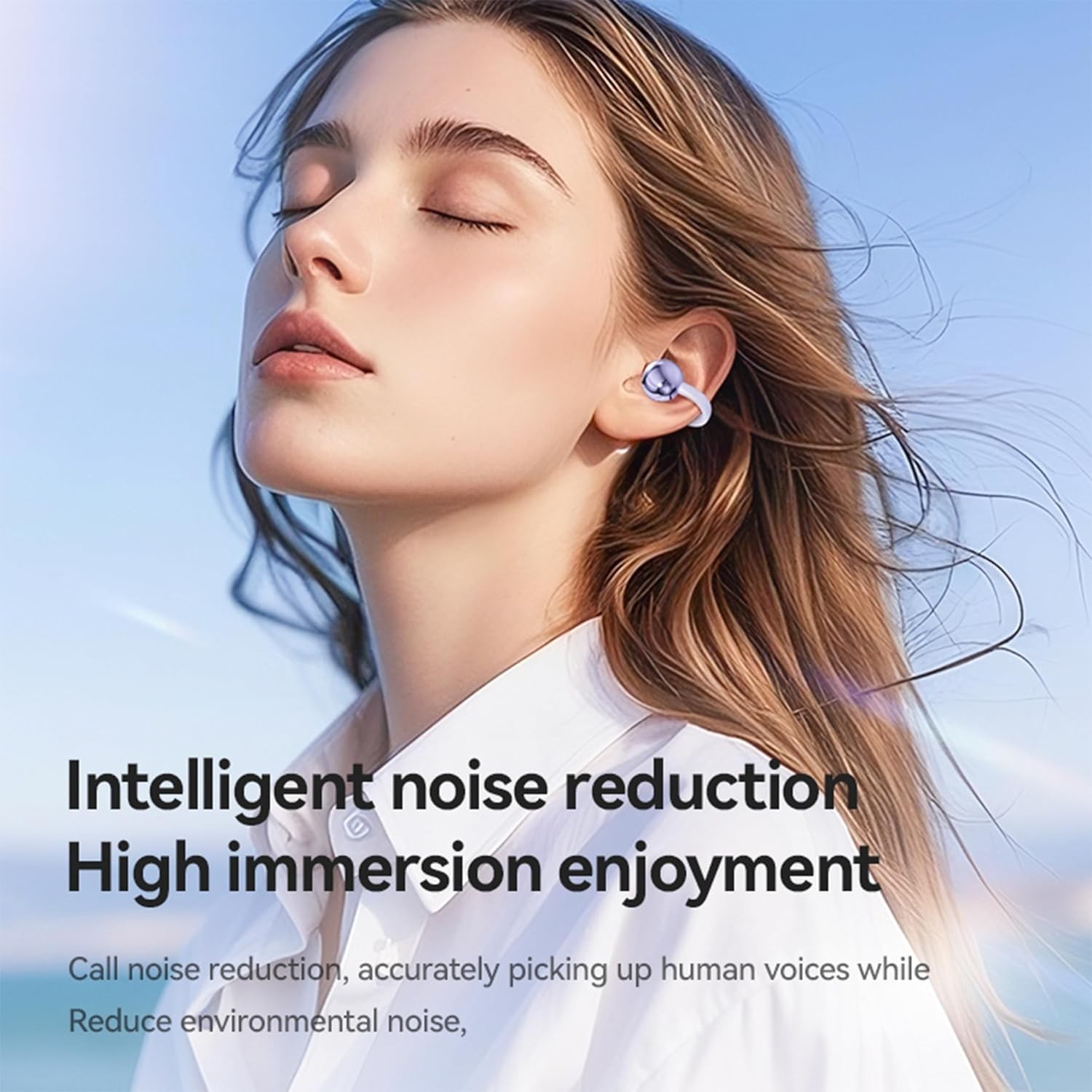 M47 Wireless Earbuds Ear Clips Bluetooth Sport Buds With Charging Case
