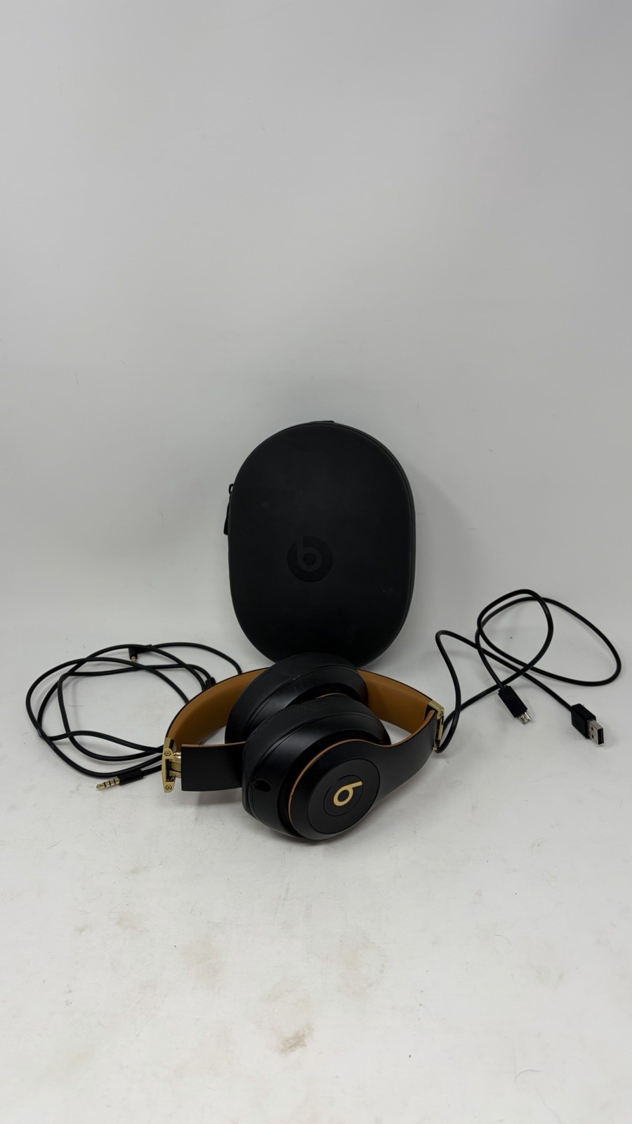 Beats Studio3 Wireless Skyline Collection Midnight Black Gold ANC Headphones