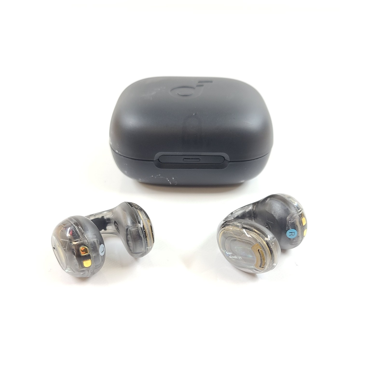Soundcore C30i by Anker Open-Ear Earbuds Clip-On Standard A3330 – Clarity Black