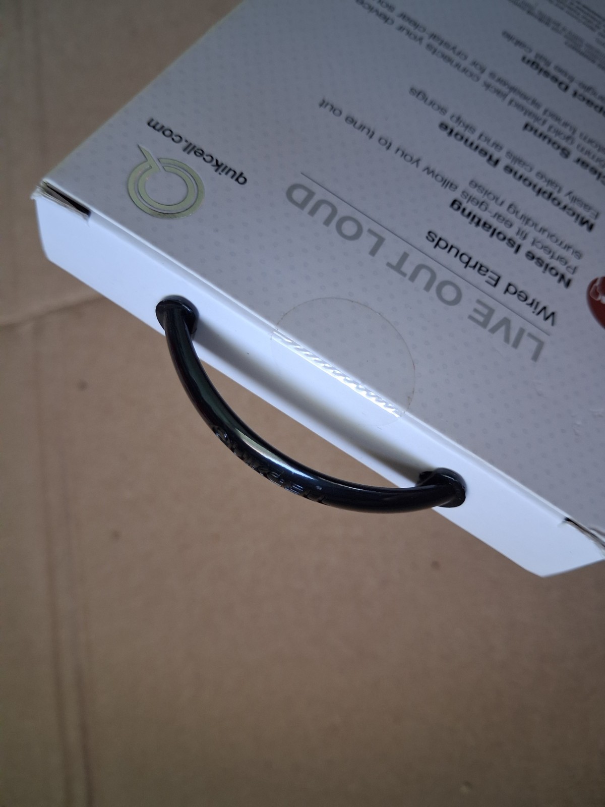 Quikcell QMIX 100 (3.5mm) Wired Earbuds – Black
