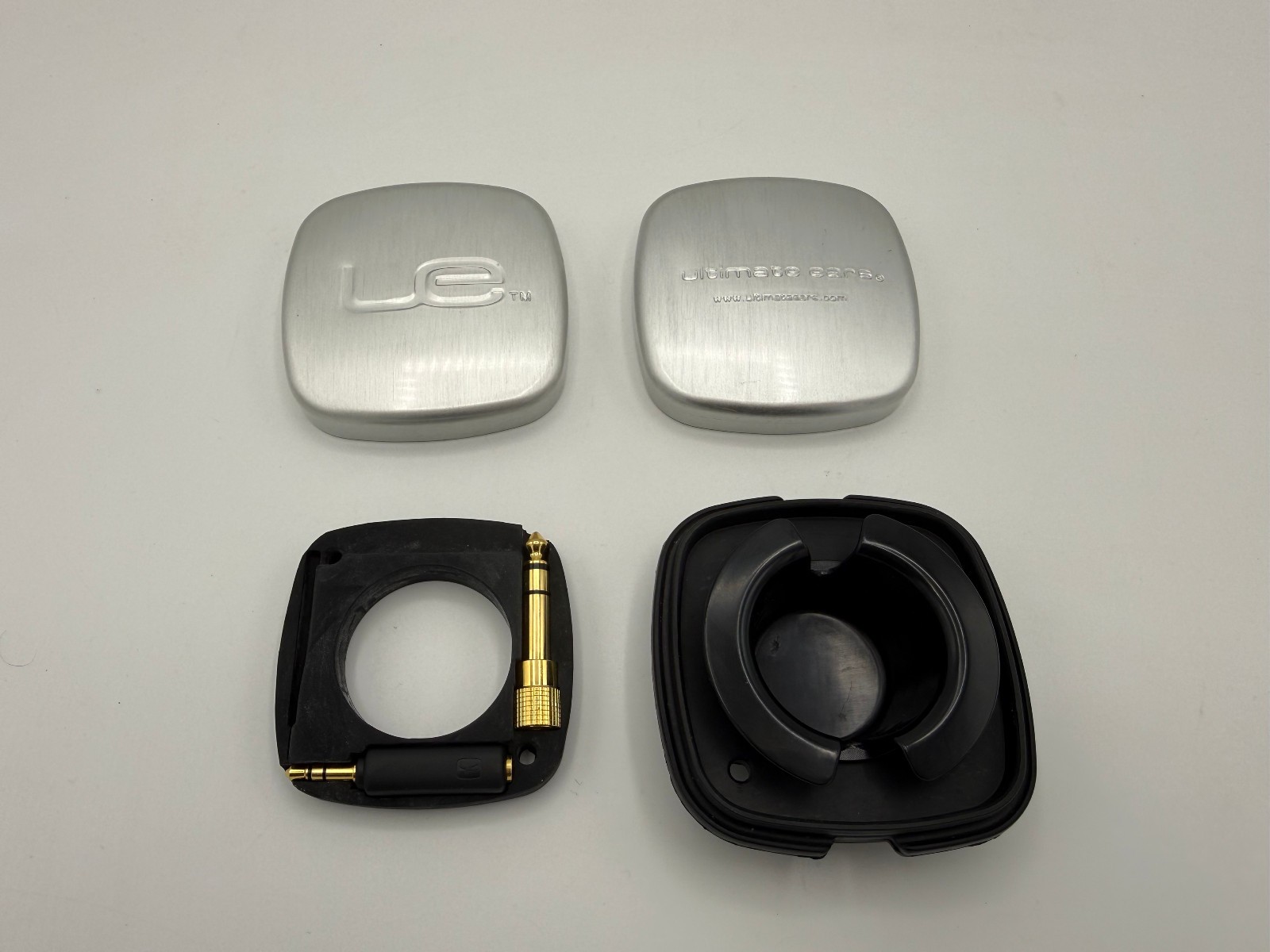 Ultimate Ears Super.fi 5 Pro White IEM In-Ear Monitor + FiiO RC-UE1 + Metal Case
