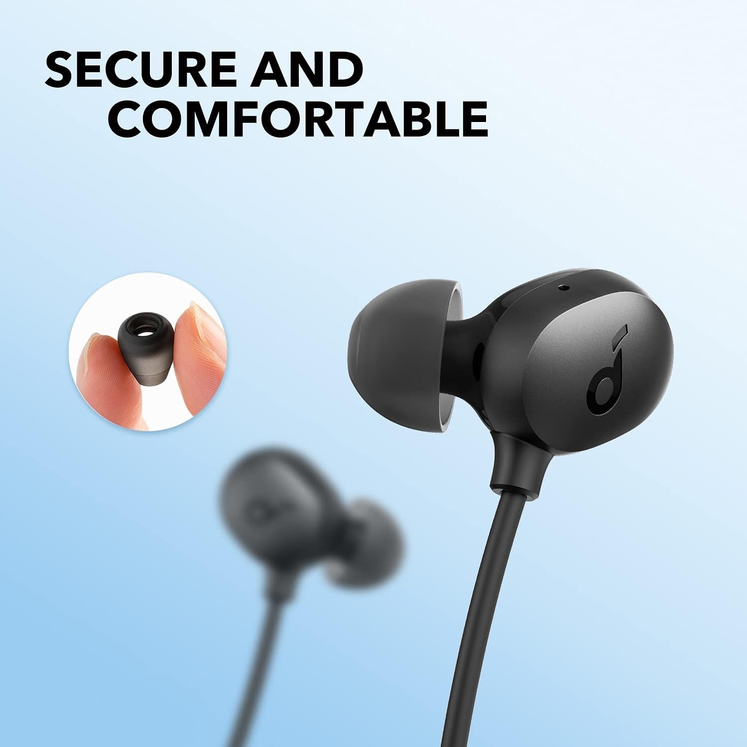 Soundcore Life U2i Wireless Headphones 24 Hours Playtime Water Resistant