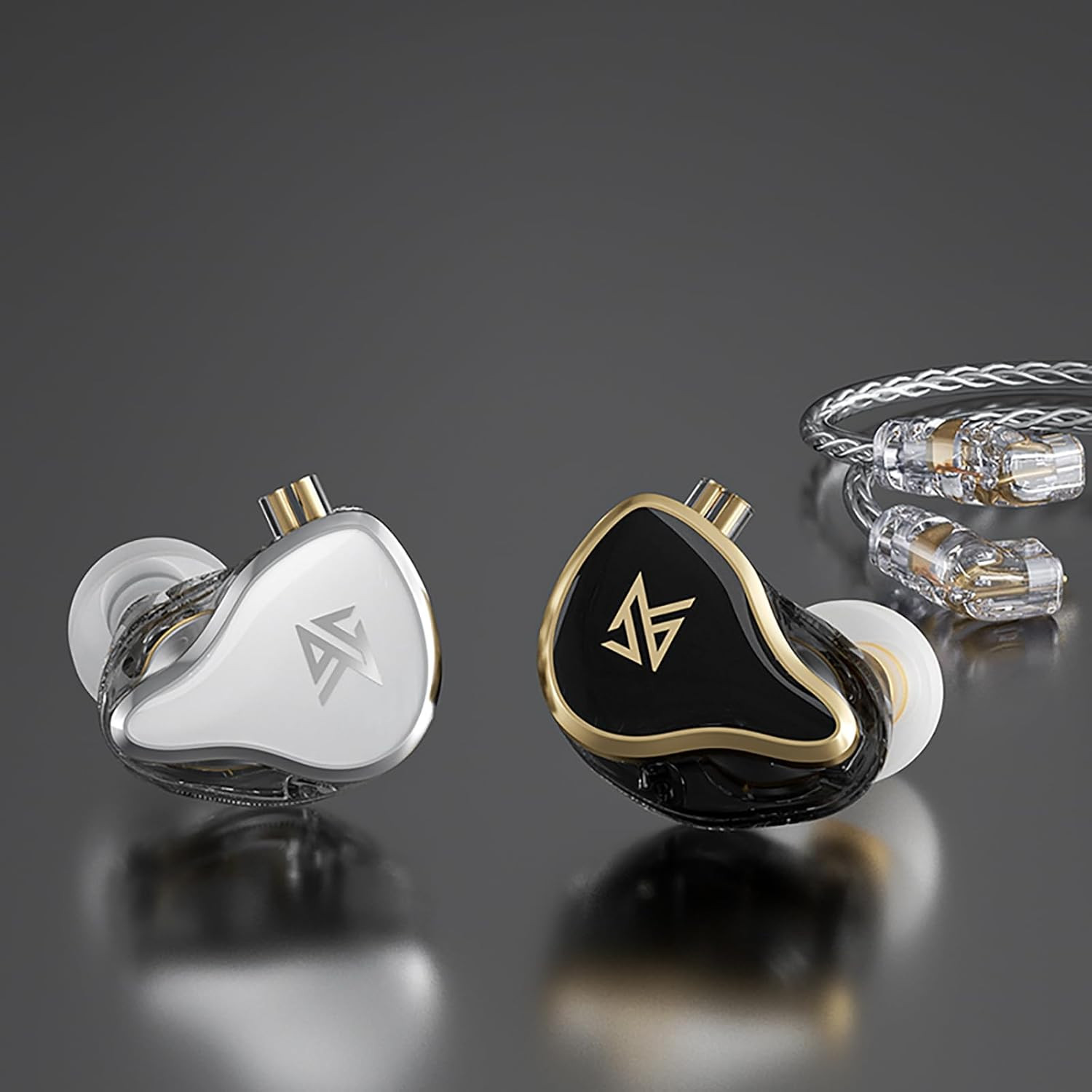 CCA KZ ZAS in Ear Monitor Headphones 16 Units 7BA 1DD Hybrid Drivers Hifi IEM Ea