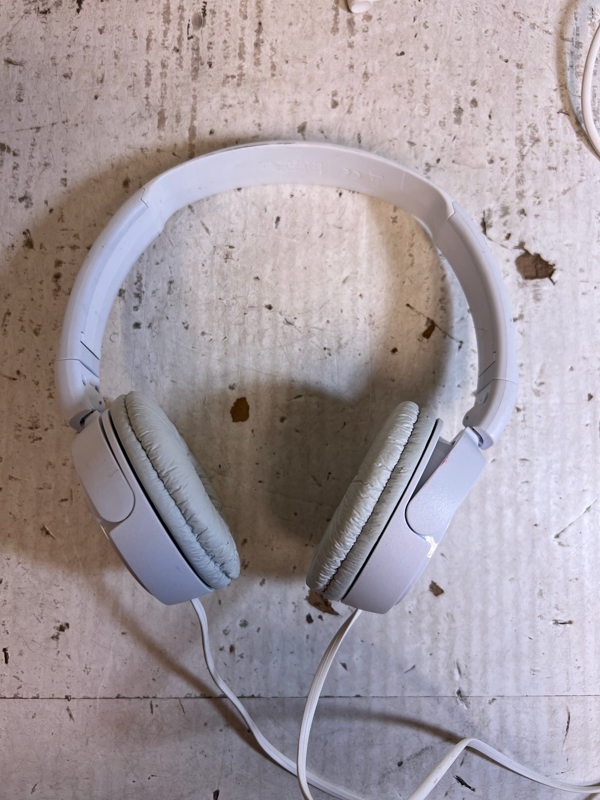 Sony MDR-ZX110 Ear-Pad (On the Ear) Headband Headphones – White – Tested