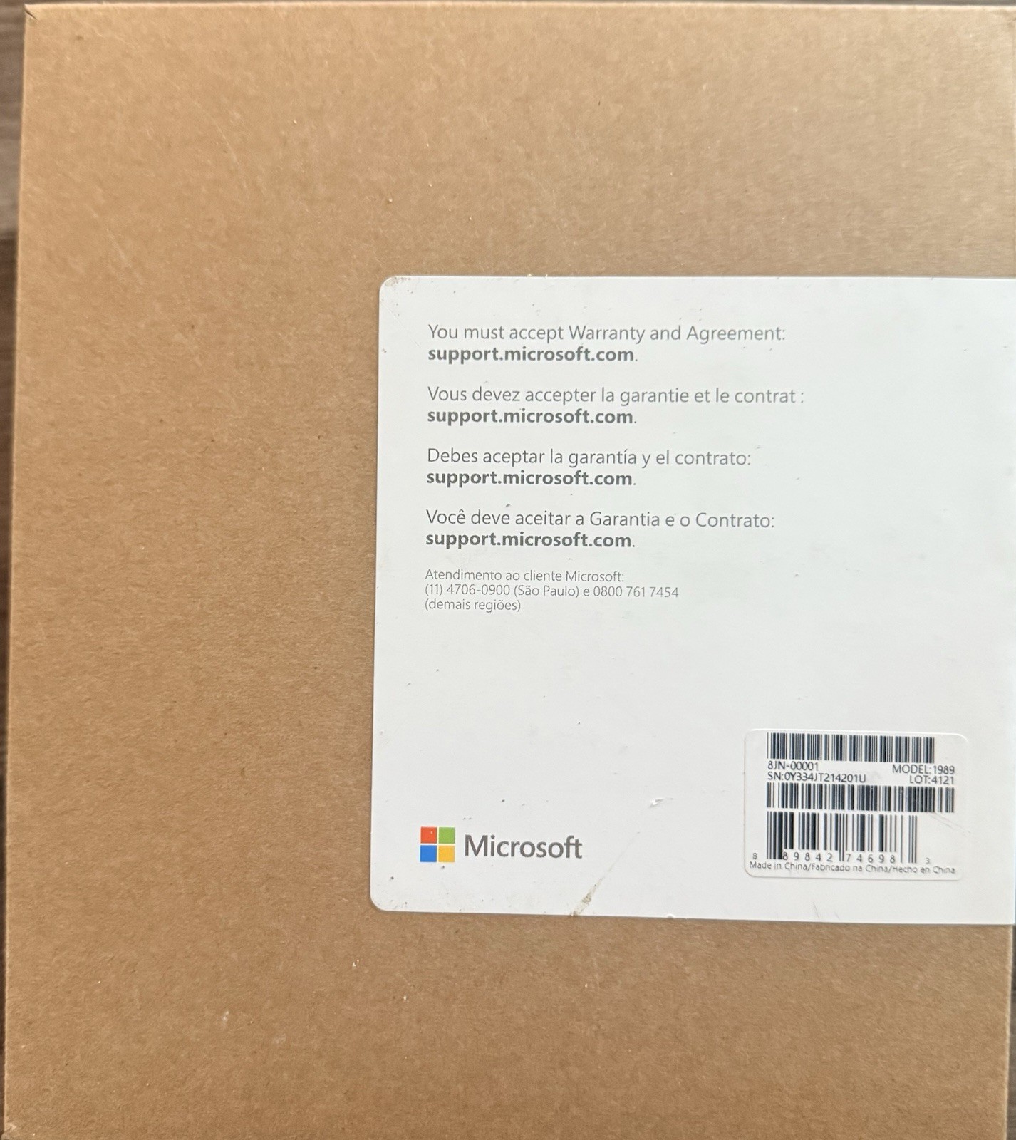 *BRAND NEW Microsoft 8JN-00001 Modern USB Headset – Stereo Wired On-ear.