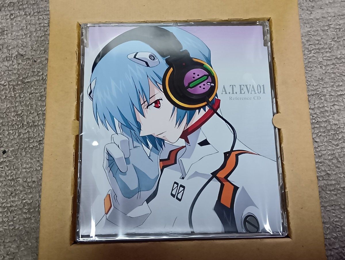 Rare Audio-Technica SCRH-00006 Evangelion Headphones A.T.EVA01 Used Boxed Japan