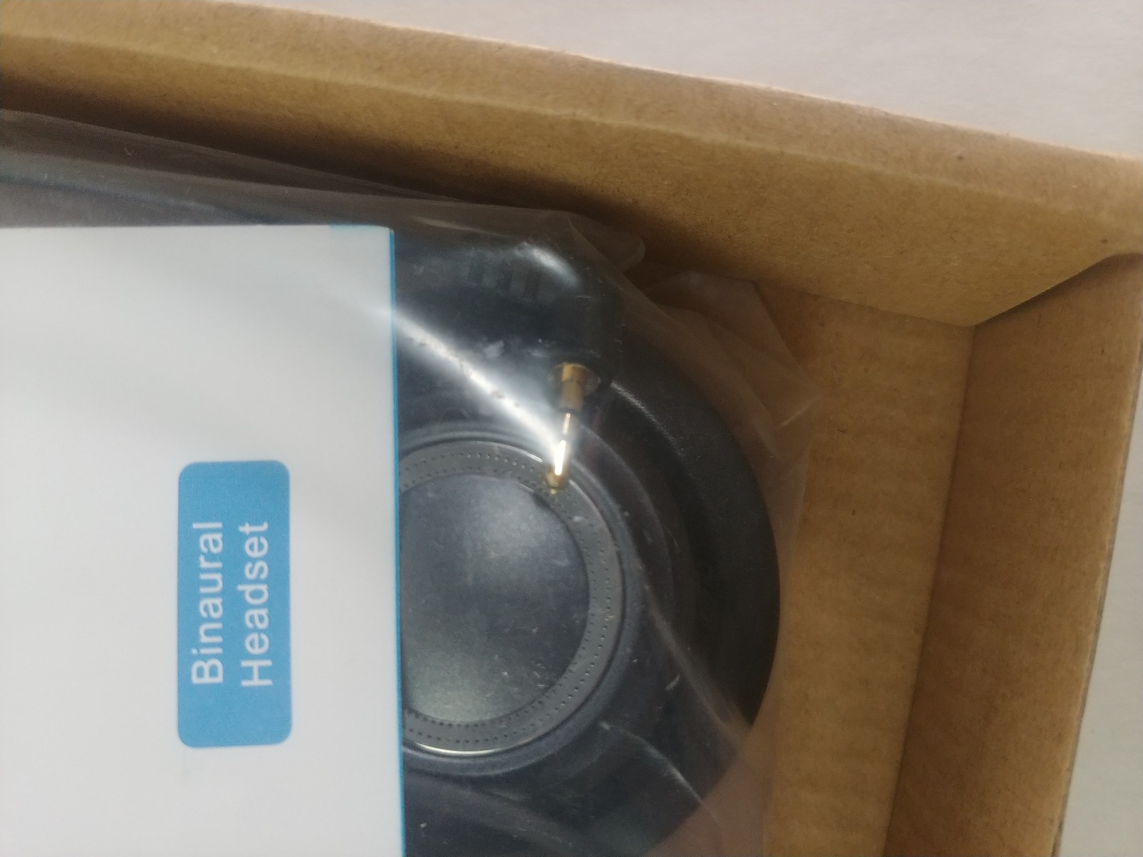 New Oppetec LL612BM11D Dual Ear Noise Cancelling Microphone Headset 2.5mm Jack