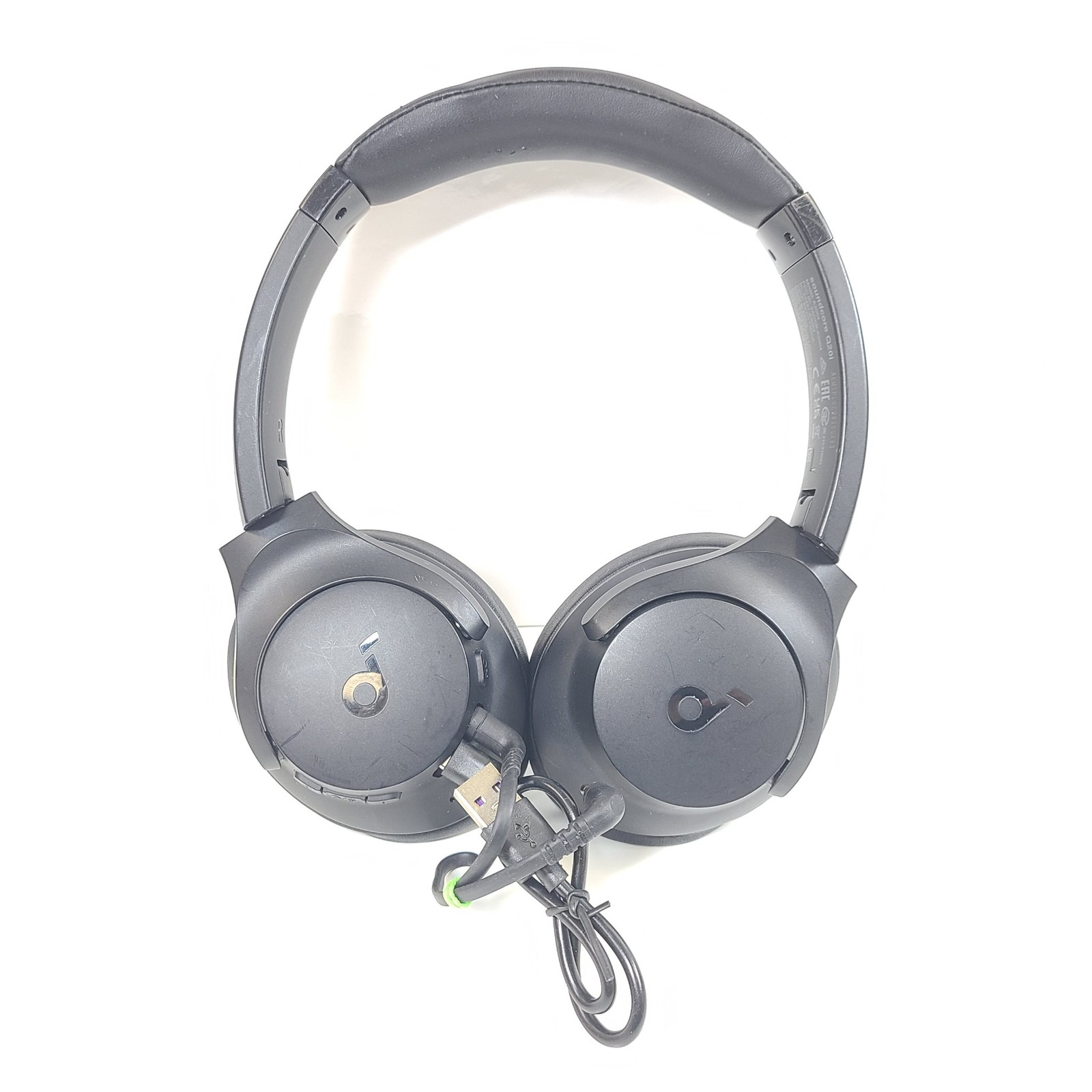 SoundCore Life Q20i A3004 Bluetooth Wireless Over-Ear Headphones – Black
